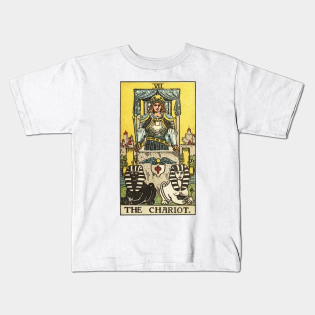 THE CHARIOT Kids T-Shirt by WAITE-SMITH VINTAGE ART